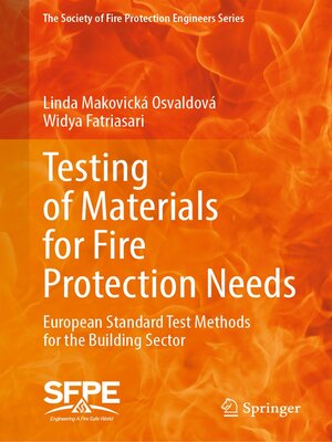 cover image of Testing of Materials for Fire Protection Needs